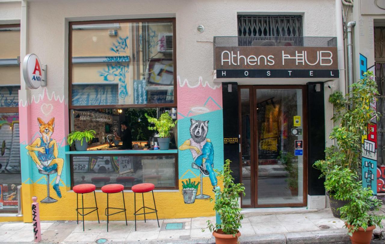 Athens Hub Hostel Dış mekan fotoğraf
